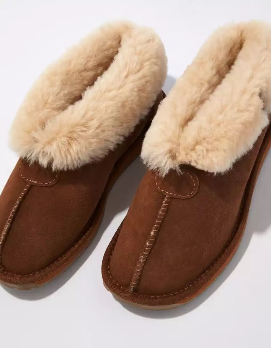 Bottes American Eagle EMU Platinum Albany Sheepskin Chaussons Marron Femme | POB-58368924